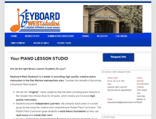 Tablet Screenshot of keyboardwest.com